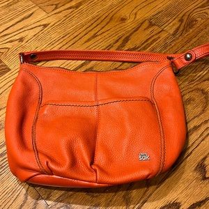 The Sak shoulder bag orange leather